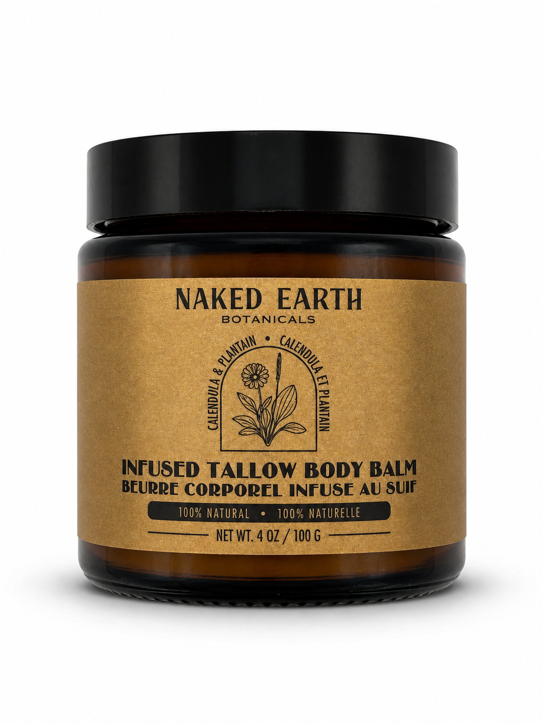 Calendula & Plantain Infused Tallow Body Balm